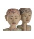 Set de 2 figuras balinesas madera tropical mdmhogar