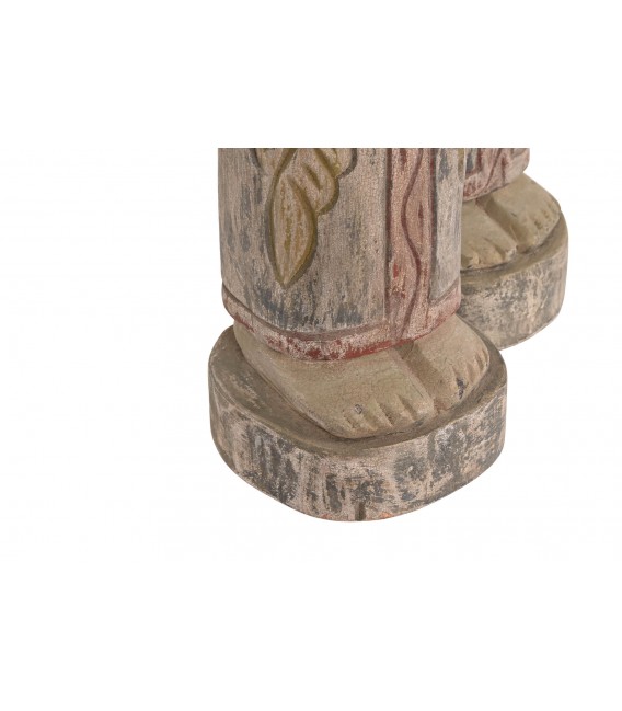 Set de 2 figuras balinesas madera tropical mdmhogar