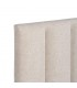 Cabecero cama matrimonio tapizado chenilla beige mdmhogar