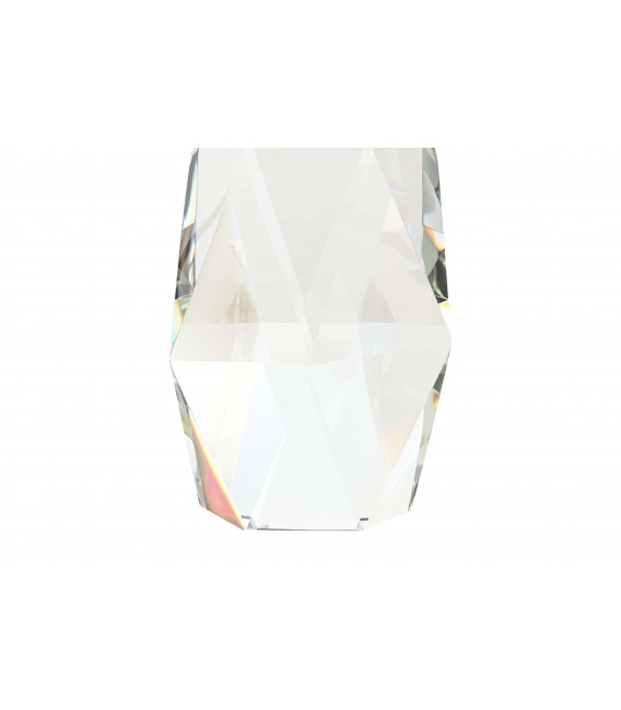 Lámpara de sobremesa base cristal tallado mdmhogar