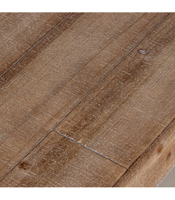 Consola de entrada madera de abeto acabado natural mdmhogar