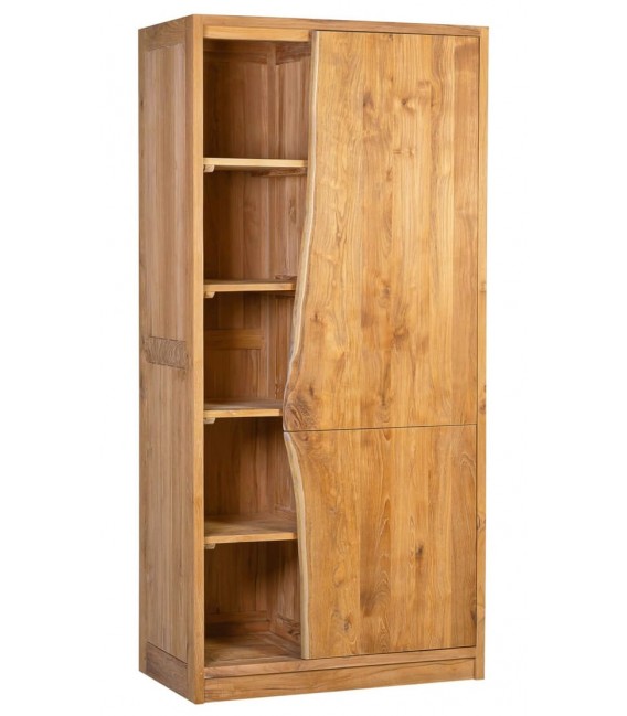 Armario ropero realizado artesanalmente en madera maciza de teca mdmhogar