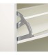 Mueble Zapatero Nórdico Blanco y Madera mdmhogar