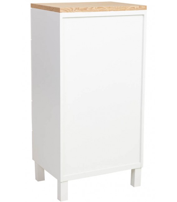 Sinfonier Nórdico Laca Blanca Madera Natural mdmhogar