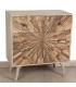 Cómoda Pequeña de Madera Maciza de Mango Mdmhogar