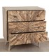 Cómoda Pequeña de Madera Maciza de Mango Mdmhogar