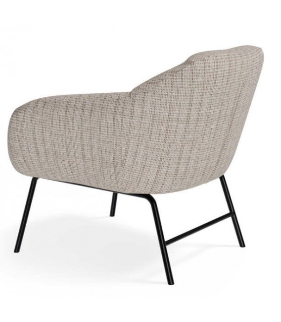 Butaca Cómoda Tela Jaspeada Mdmhogar