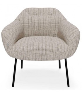 Butaca Cómoda Tela Jaspeada Mdmhogar