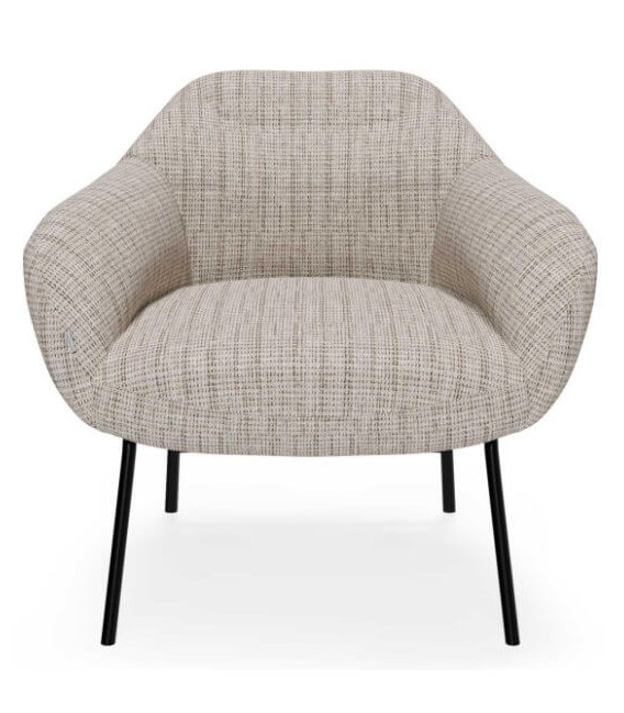 Butaca Cómoda Tela Jaspeada Mdmhogar