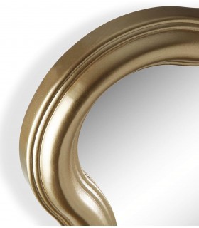 Espejo Decorativo de Pared con Marco de Estilo Art Déco Mdmhogar