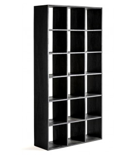 Estantería Librería de Madera Maciza de Mango Mdmhogar