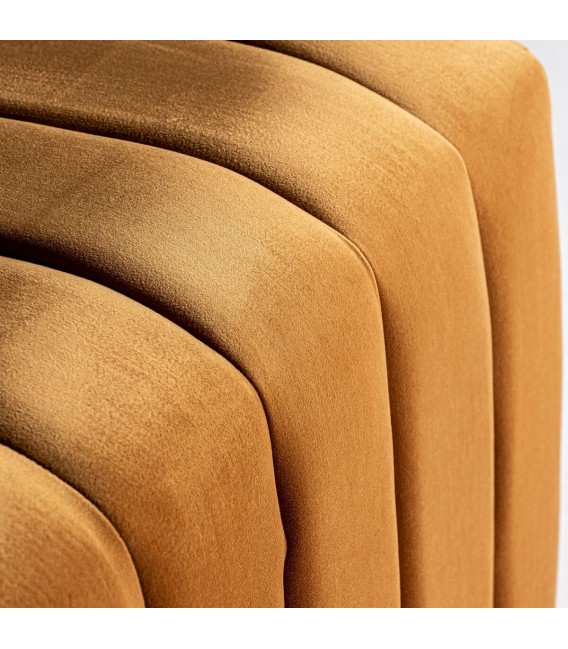 Banco Pie de Cama de Estilo Art Decó Mdmhogar