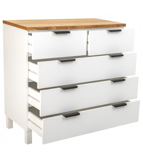 Cómoda Pequeña de Estilo Nórdico Mdmhogar