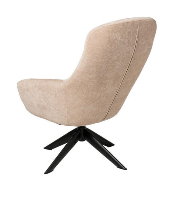 Butaca Giratoria beige Comodidad y Estilo Mdmhogar