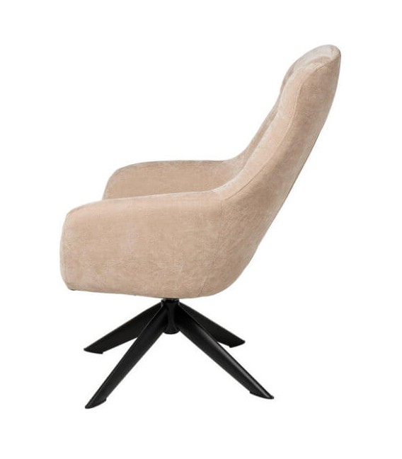 Butaca Giratoria beige Comodidad y Estilo Mdmhogar