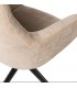 Butaca Giratoria beige Comodidad y Estilo Mdmhogar