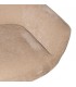 Butaca Giratoria beige Comodidad y Estilo Mdmhogar