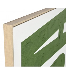 Cuadro Vintage Pintado a Mano con la Palabra "Vida" Mdmhogar