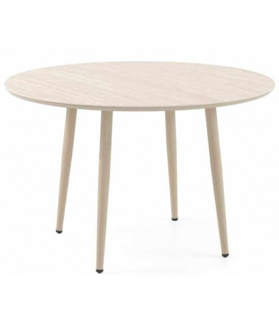 Mesa de Comedor Redonda Grande para Exterior Mdmhogar