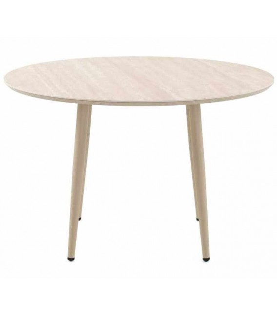 Mesa de Comedor Redonda Grande para Exterior Mdmhogar