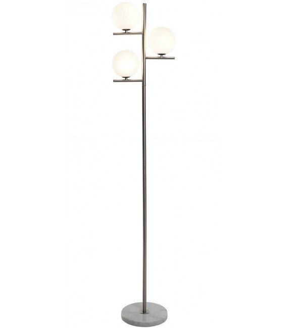 Lámpara de Pie Art Decó con 3 Luces Mdmhogar
