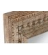 Espejo Rectangular Grande de Madera de Mango Tallada Mdmhogar1