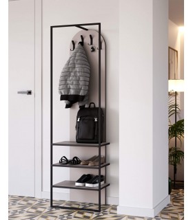 Perchero de Pie Anclable a la Pared Mdmhogar