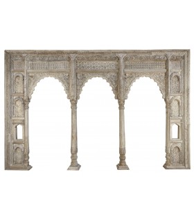 Arco o Puerta Antigua de Madera Tallada a Mano Mdmhogar1