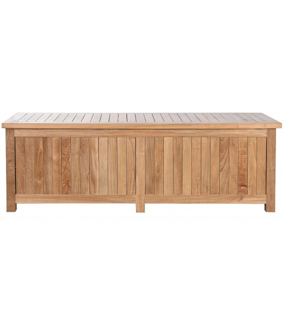 Arcón Baúl de Madera de Teca Natural Mdmhogar4