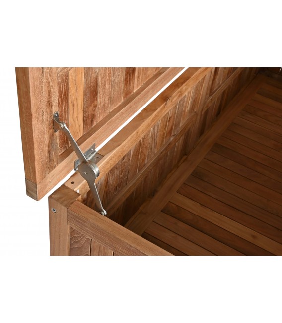 Arcón Baúl de Madera de Teca Natural Mdmhogar7