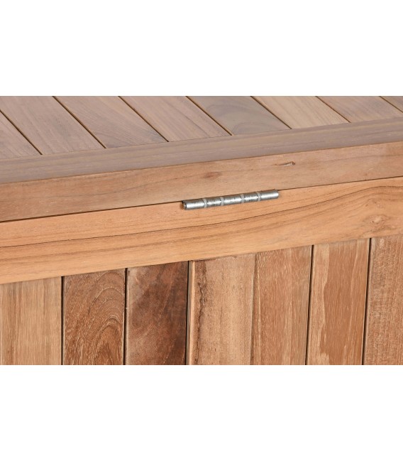 Arcón Baúl de Madera de Teca Natural Mdmhogar8