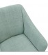 Butaca Contemporánea Tapizada en Color Menta Mdmhogar5