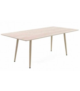 Mesa de Comedor Rectangular Grande para Exterior Mdmhogar