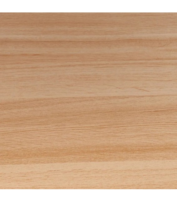 ARMARIO ROPERO MODULAR 100 X 48 X 190 FENCHI1 METAL NEGRO MELAMINA NATURAL