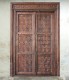 Puerta Antigua de Madera Tallada en Nogal Mdmhogar1