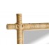 Espejo Rectangular de Ratán Natural Trenzado a Mano Mdmhogar3