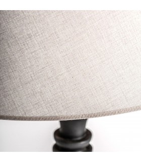 Lámpara de Sobremesa XXL Artesanal en Terracota Mdmhogar1