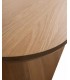Mesa de Comedor Rectangular Grande en Madera de Abeto Roble Tostado Mdmhogar3