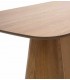 Mesa de Comedor Rectangular Grande en Madera de Abeto Roble Tostado Mdmhogar4
