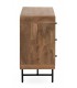 Cómoda de Madera Maciza de Mango con 6 Cajones Mdmhogar2