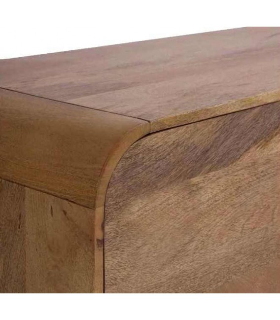 Aparador de Estilo Industrial en Madera de Mango y Metal Negro Mdmhogar3