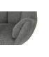 Butaca Giratoria en Chenilla Gris Mdmhogar4