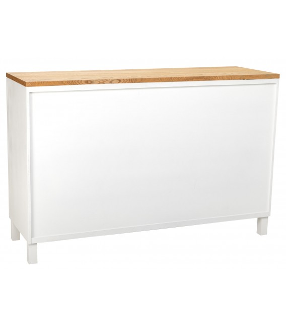 Aparador Pequeño de Estilo Nórdico en Madera de Abeto Mdmhogar3