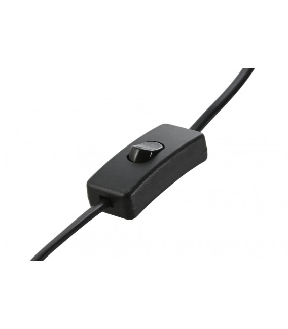 Lámpara de Sobremesa Alta con Base de Cerámica gris textil lino Mdmhogar4