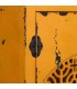 Armario Alacena Bajo Estilo Oriental Madera de Olmo Lacado en Amarillo Mdmhogar6