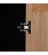 Aparador Pequeño en Madera de Paulonia con Listones en Color Miel Mdmhogar6