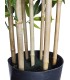 Planta artificial bambú con maceta negra Mdmhogar4