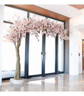 Árbol artificial XXL almendro – Realismo y presencia majestuosa Mdmhogar
