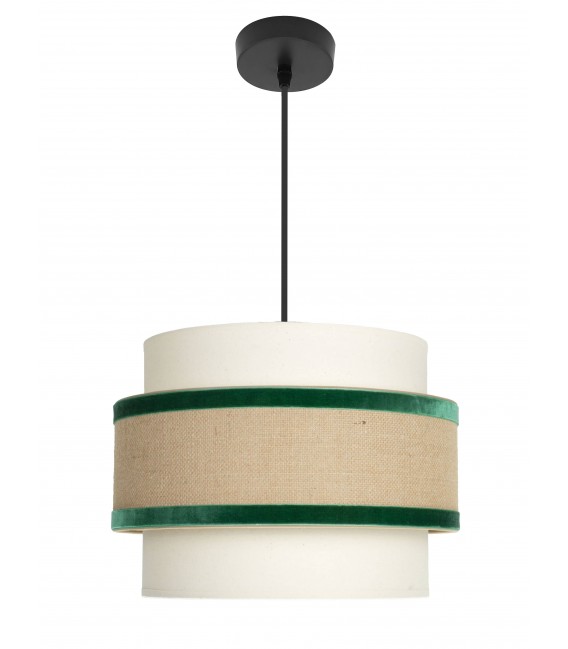 Lámpara de techo doble pantalla – Elegancia y estilo vintage Mdmhogar