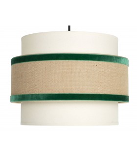 Lámpara de techo doble pantalla – Elegancia y estilo vintage Mdmhogar1